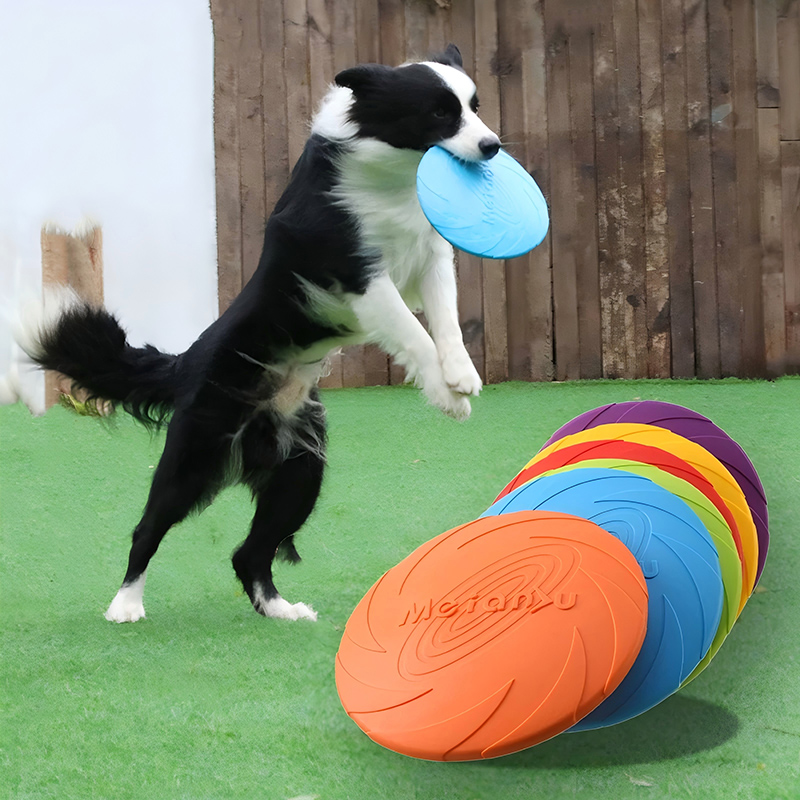Silikonowe latające dyski – wi – Flying Disc Dog Training Toy recenzja i cena